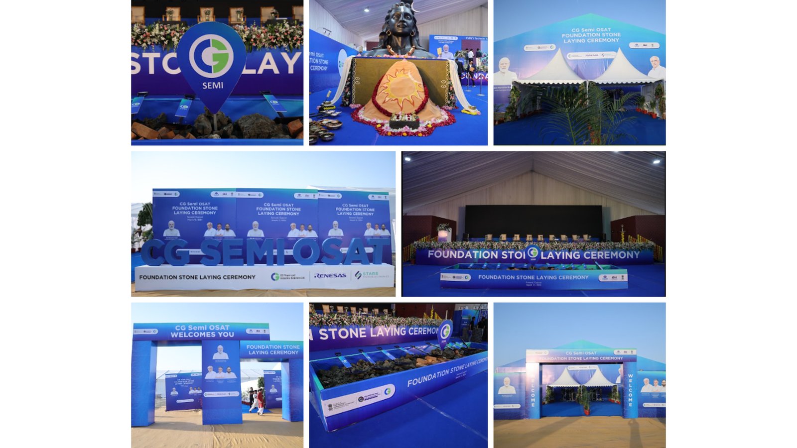 CG POWER & INDUSTRIAL SOLUTIONS FOUNDATION STONE LAYING CEREMONY